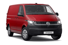 Van Hire Gosforth - Red VW Transporter Automatic - Van hire Gosforth