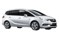 Van Hire Gosforth - Vauxhall Zafira 7-Seater - Minibus hire Gosforth